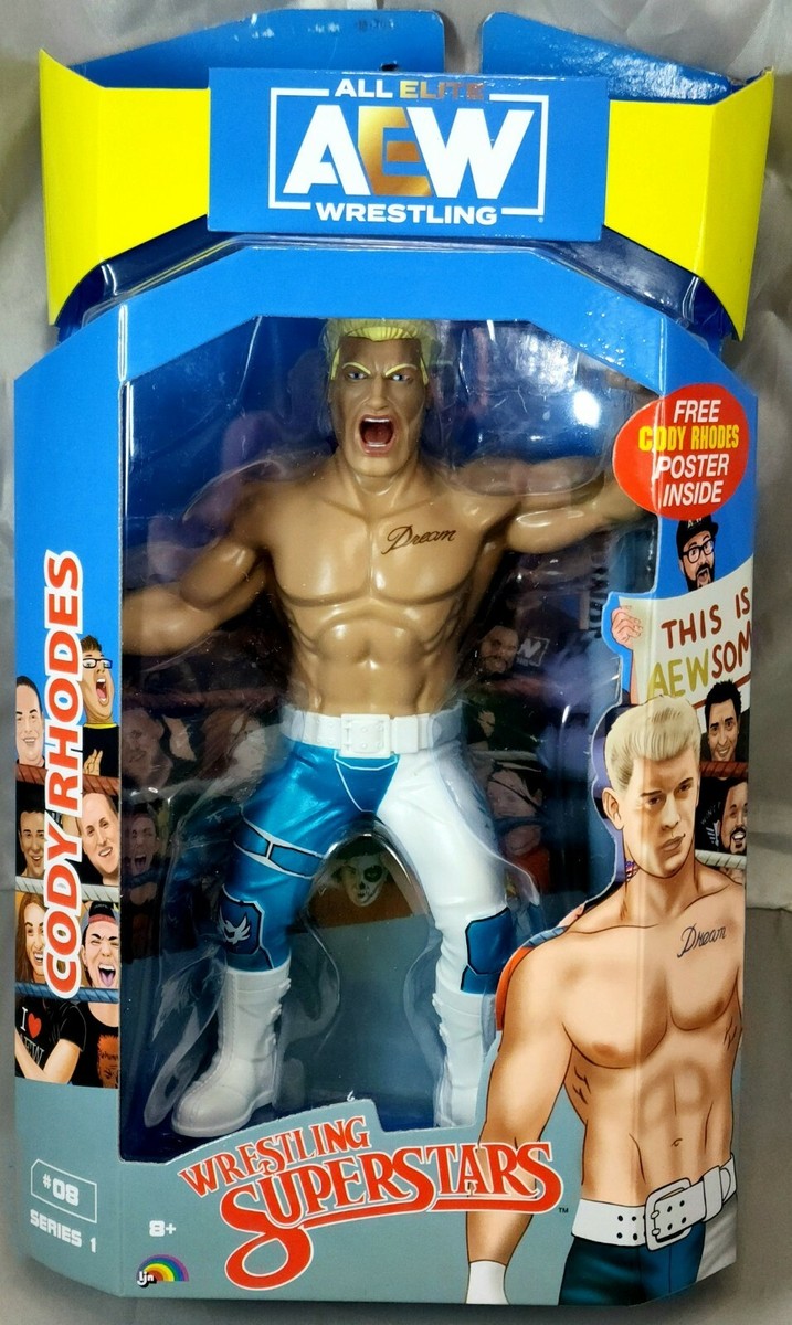 AEW コーディローデス AEW All Elite Wrestling Superstars Series 1 #08 CODY RHODES LJN