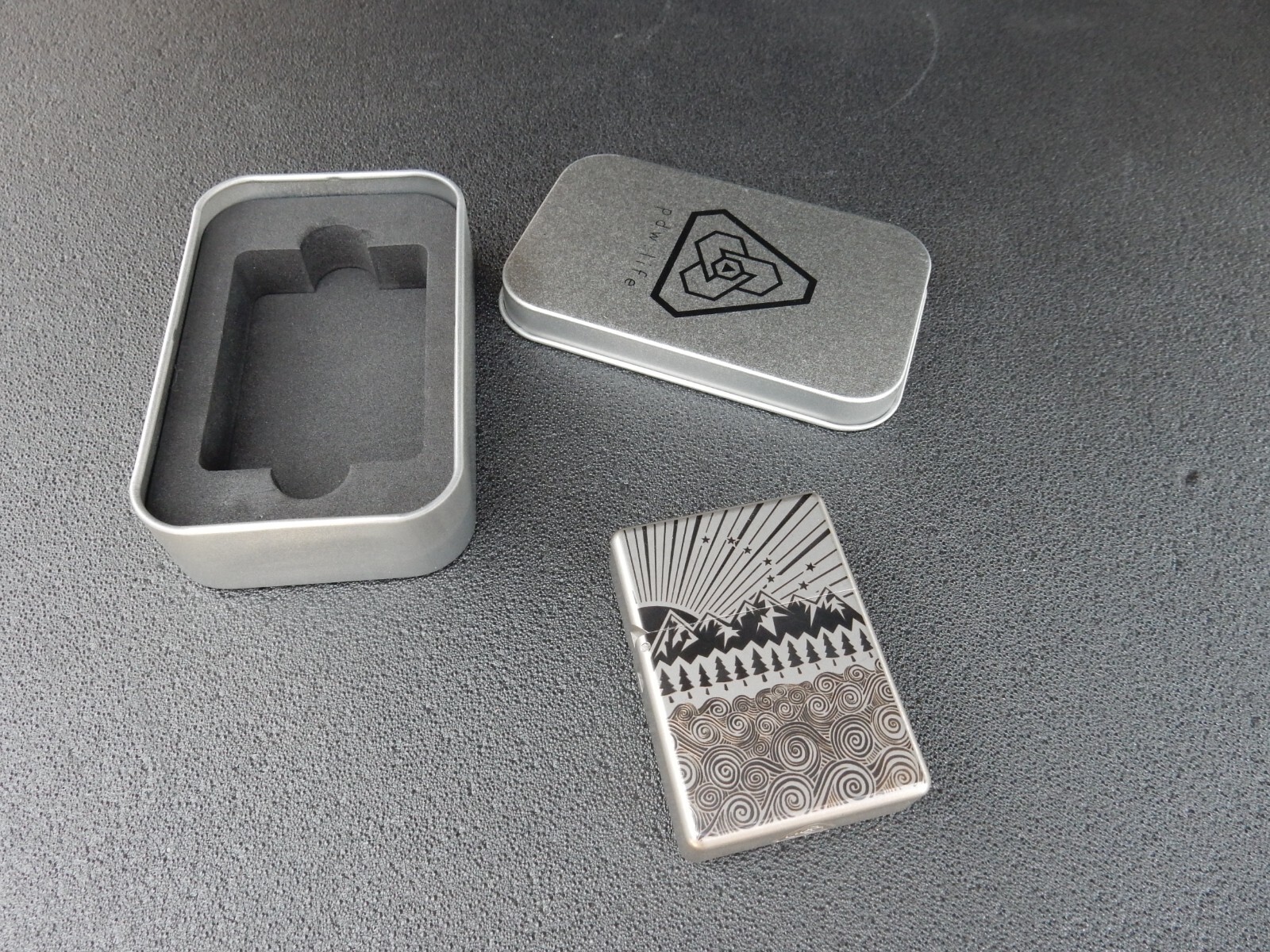 Prometheus Design Werx Titanium Lighter Ti-Lighter - MM Camo + AT