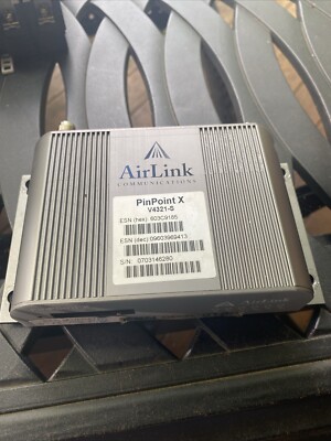 lot 3! Sierra Wireless V4321-S AirLink PinPoint X Mobile Tracking Gateway Modem