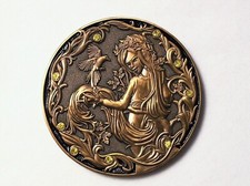 THE PICA - Servants of the Huldra - Antique Gold - New Unactivated Geocoin