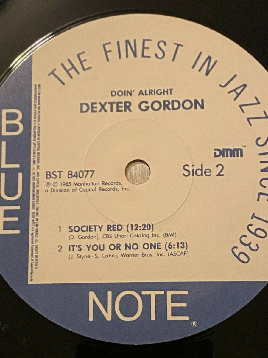 その他 LP Dexter Gordon Doin Allright BN4077,BST84077 BLUE NOTE /00260 MMBST-84077-2T.jpg