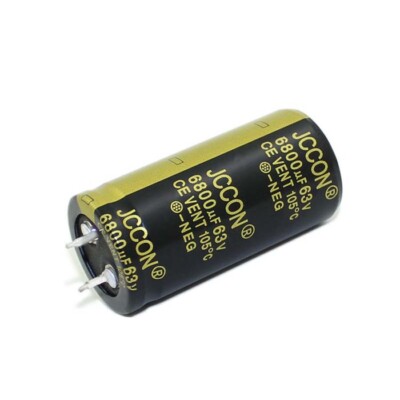 6800uF 63V Kondensator Elektrolytkondensatoren Snap In 105C 25x50mm