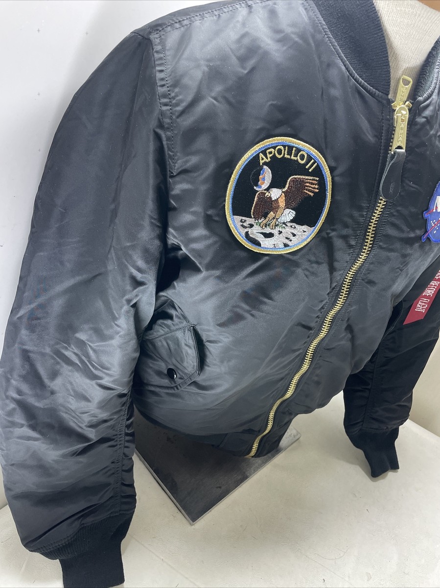 Alpha Industries MA-1 NASA Apollo II [ Men's MEDIUM ] Flight