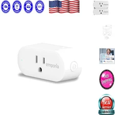 WiFi Smart Plug with Energy Monitoring for Remote Control of Home Appliances