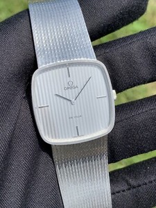 omega deville white gold