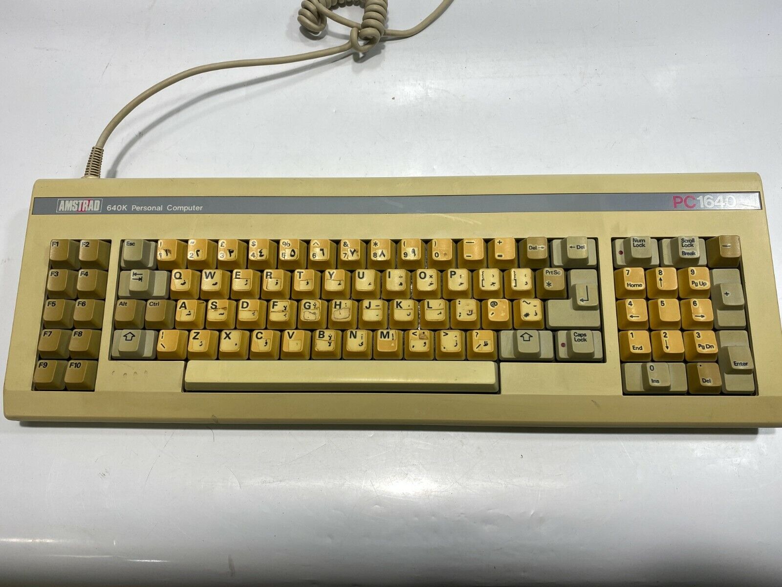  Vintage Amstrad Keyboard Model PC-1640