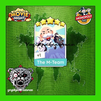 Mono_poly_Go! - THE M-TEAM - 5 Star Sticker - Movie Night Album - Fast Delivery