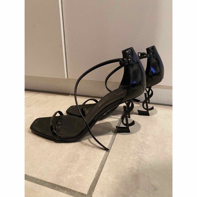 Sandali Saint Laurent YSL 36 neri