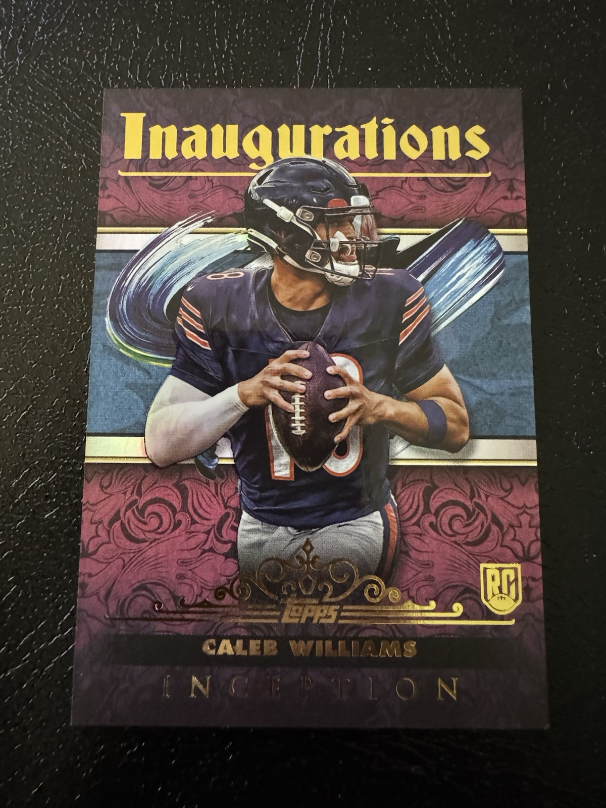 2024 Topps Inception Inaugurations Caleb Williams CASE HIT RC