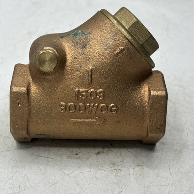 Kitz Brass Bronze Swing Check Valve 1''   150S 300 WOG