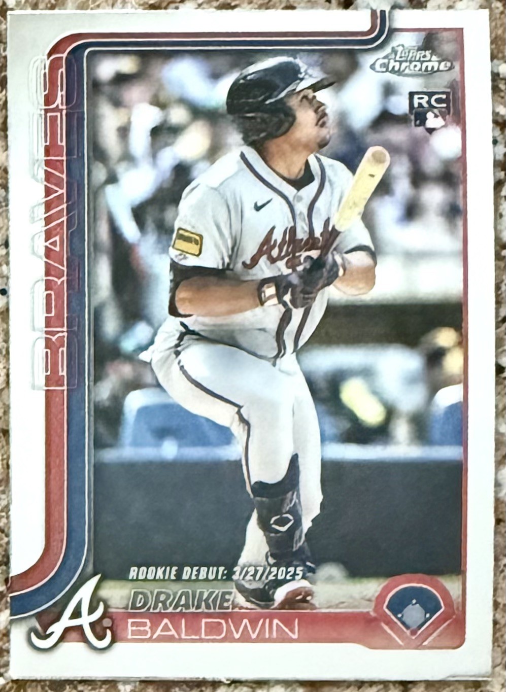 2025 Topps Chrome Update DRAKE BALDWIN RC Debut #USC88