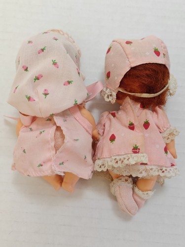 Lot Of 4 Vintage 1984 AGC Strawberry Shortcake Berry Baby Dolls - Picture 5 of 16