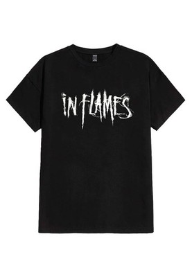 In Flames - Logo - T-Shirt Size S-4XL