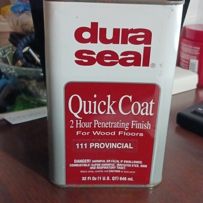 Dura Seal Quick Coat Wood Floor Stain Provincial Oil-Based Fast Drying 1 Quart