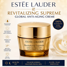 Estee Lauder Revitalizing Supreme Global Anti-Aging Creme 0.5oz/15ml NEW