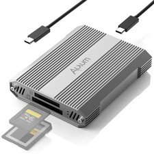 CFexpress Type A SD Card Reader, 10Gbps USB C 2-in-1 Card Adapter