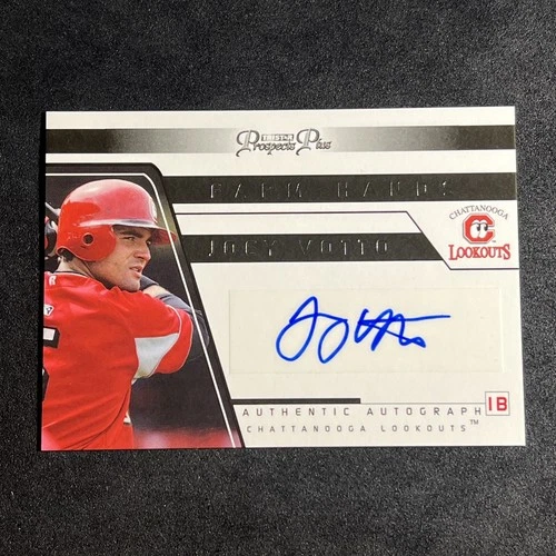 JOEY VOTTO Rookie Auto Farm Hands 2006 Tristar Baseball FH48 Chattanooga