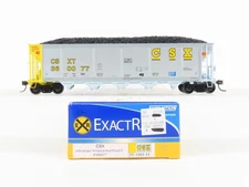 HO Scale ExactRail Evolution EE-1303-31 CSXT CSX 5-Bay Hopper #360077 w/ Load