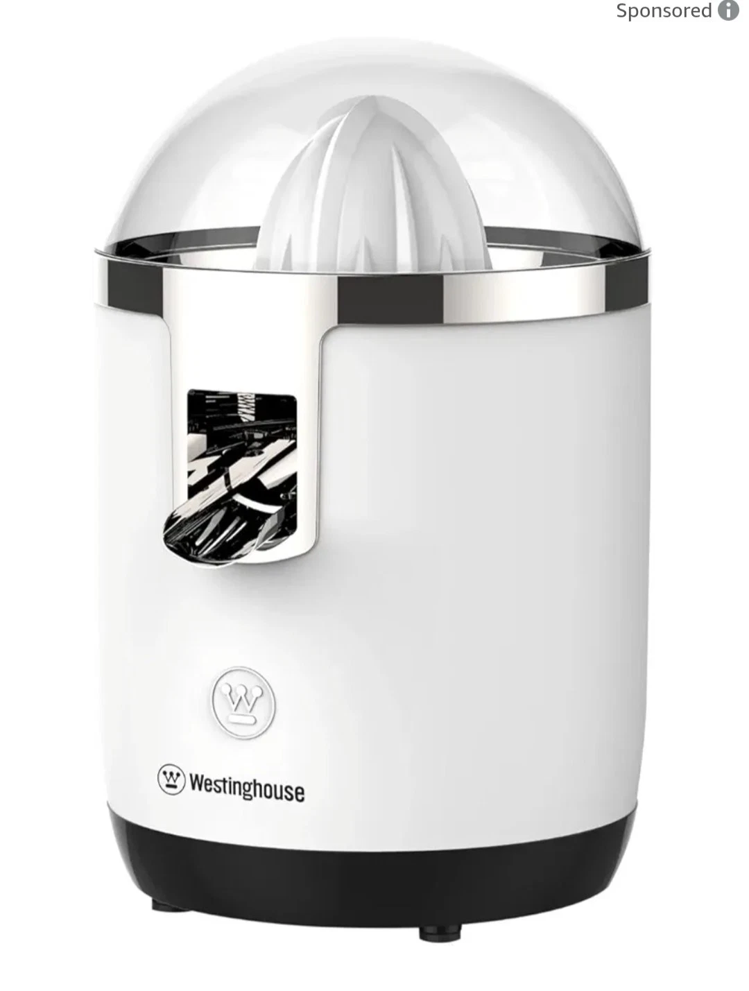 Westinghouse Citrus Juicer- White -Stainless Steel Strainer -Anti Drip -50W -NEW