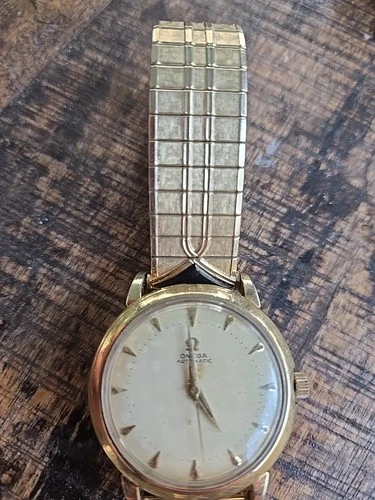 OMEGA Men's Automatic Wristwatch 14K Gold Filled Vintage, Working