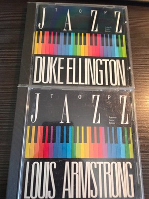Top Jazz - Duke Ellington und  Louis Armstrong |  2 CD´s  |  Guter Zustand