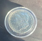 Morgan 1890 Silver Dollar San Francisco $1 Coin 0.9 Fineness