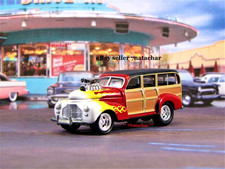 1940-1942 Chevy Special Deluxe Woodie Drag Racing Wagon Garage Model C1
