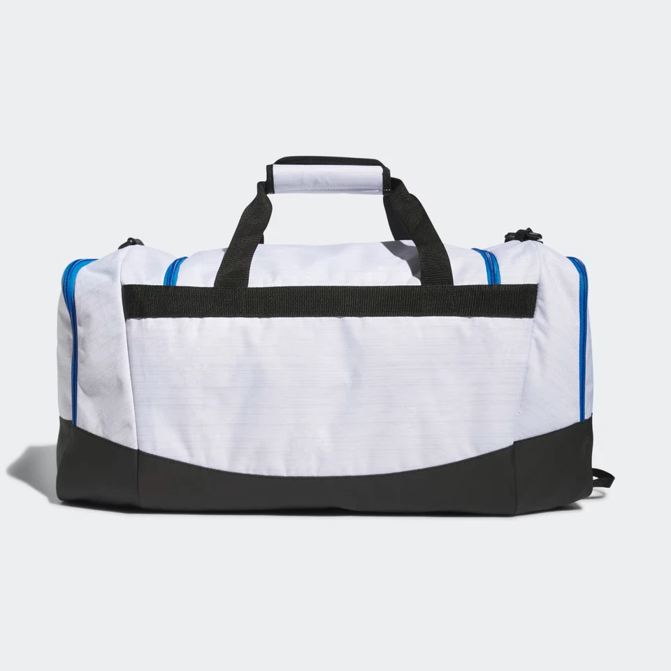 Adidas Defender IV Mediano Gimnasio Entrenamiento Bolsa de Lona Blanco Base Resistente al Agua Nuevo con Etiquetas Foto 2 de 4