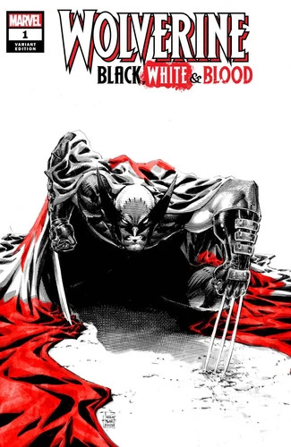 WOLVERINE BLACK WHITE BLOOD #1 PHILIP TAN EXCLUSIVE X-MEN