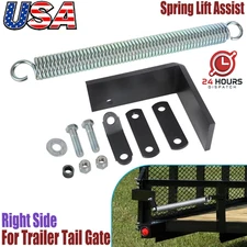 Trailer Tail Gate Spring Lift Assist Kit For Most Utility Trailer Tailgate Right
