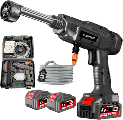 #ad 24V Cordless High Pressure Washer 990 PSI Handheld Portable Battery Powered Po $115.24