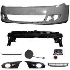 Set Stoßstange vorne+Träger+Zubehör für VW Golf VI 6 5K Bj. 08-12 SRA