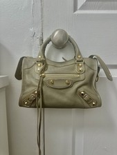 Balenciaga City Mini In Mink Grey - Excellent Condition with Dust Bag