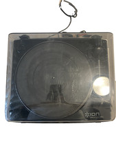 Ion Profile Pro USB Turntable Preowned Works Great w 45 Adapter, RCA cables.