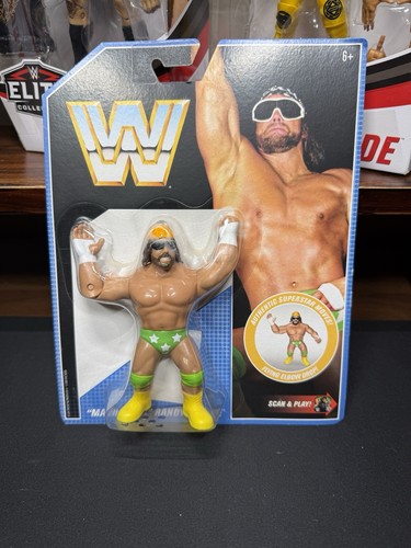 2019 Macho Man Randy Savage WWE Mattel Retro Serie...