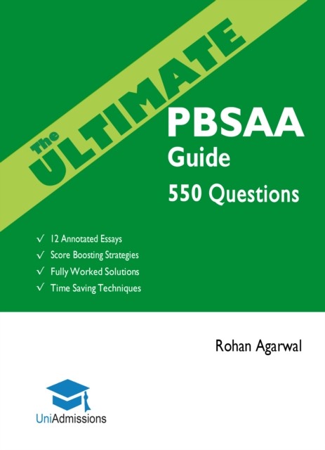 The Ultimate PBSAA Guide 550 Practice Questions  by Rohan Agarwal PAPERBACK