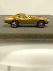 Vintage Hot Wheels Redline  Custom Corvette Gold US Excellent