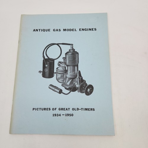 Antique Gas Model Engines Pictures Of Great Old Timers 1934-1950 Reference Book