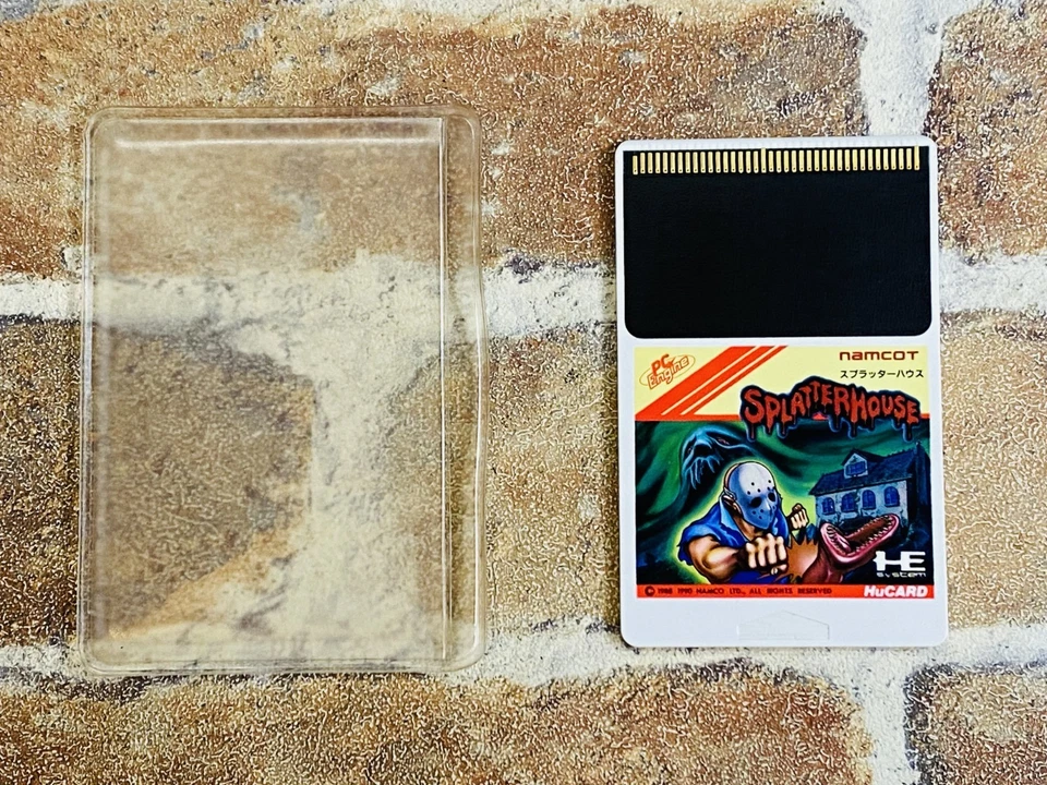 Splatter House NEC PC Engine PCE HuCard Hu Card Japan JP w/manual Tested DDP - Image 4 of 4