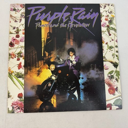 Vintage Vinyl: PRINCE and the REVOLUTION - PURPLE RAIN LP w. Poster Fast Ship