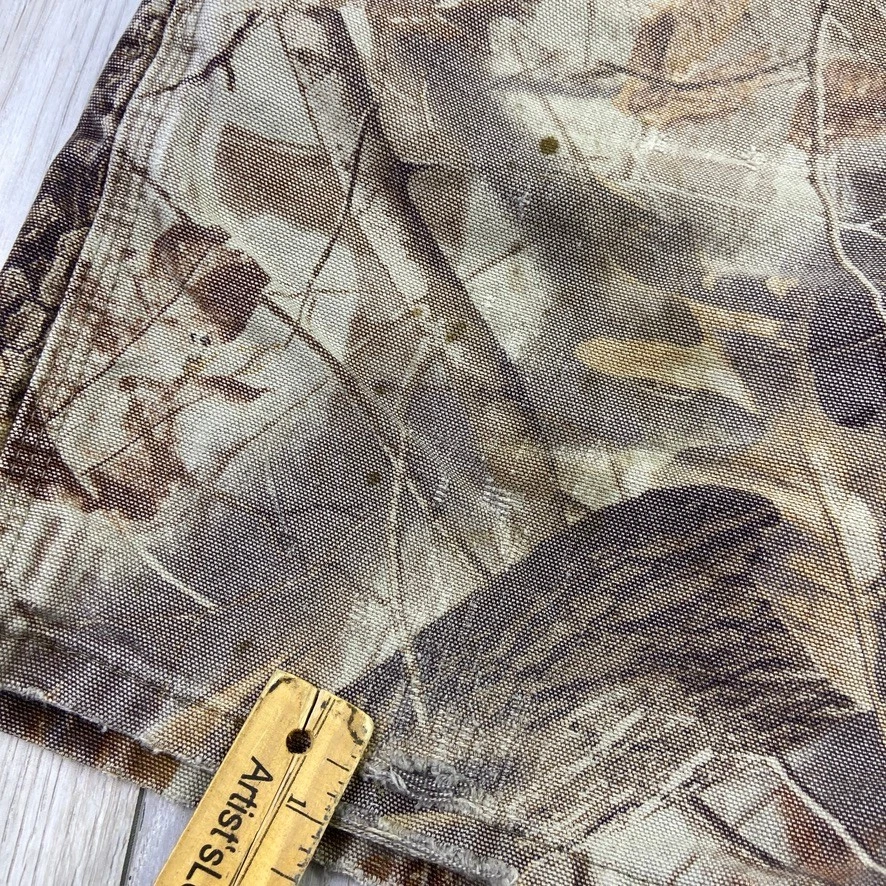 Carhartt B191 CMO Shorts Mens 34 Camo Realtree Duck Carpenter Distressed VINTAGE - Image 3 of 4