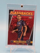 2024 Topps MLS, Frank Lampard Flashback, Red Wave /5, #110, NYCFC 🇬🇧
