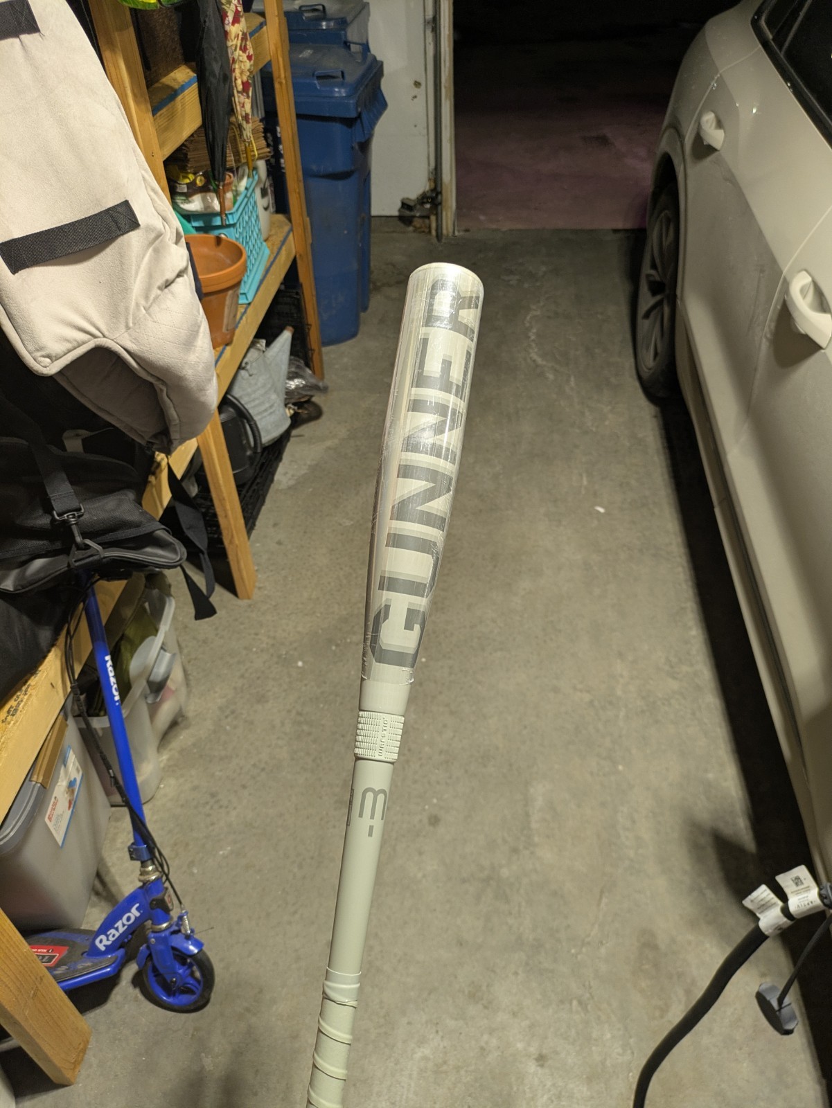 Warstic Gunner BBCOR Metal Balanced Softball Bat 32 in Gray