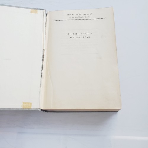 Sixteen Famous British Plays (1942) by Bennett A Cerf Modern Library Giant - Foto 2 di 6