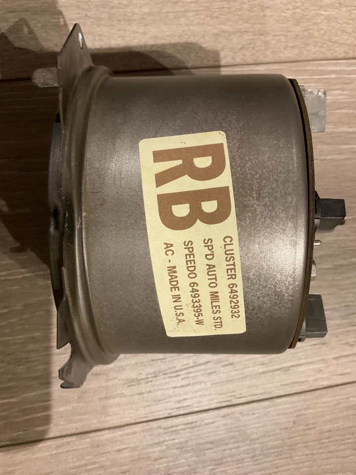 Oldsmobile Cutlass 442 1971 1972 cambio de columna velocímetro azul haz alto restaurado Foto 4 de 4