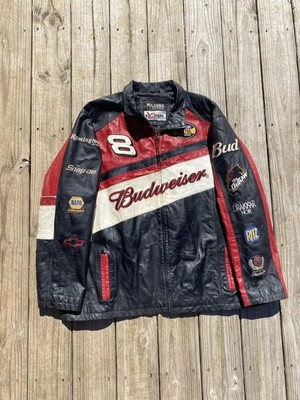 その他ブランド / budweiser/レザージャケット・ブルゾン/LL/羊革/BEG/JA3539 Wilson Leather Chase Authentic #8 Dale Earnhardt Jr Budweiser