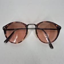 Serengeti Drivers 5390Y Sunglasses Rose Tint Corning Glass Unisex Round Vintage