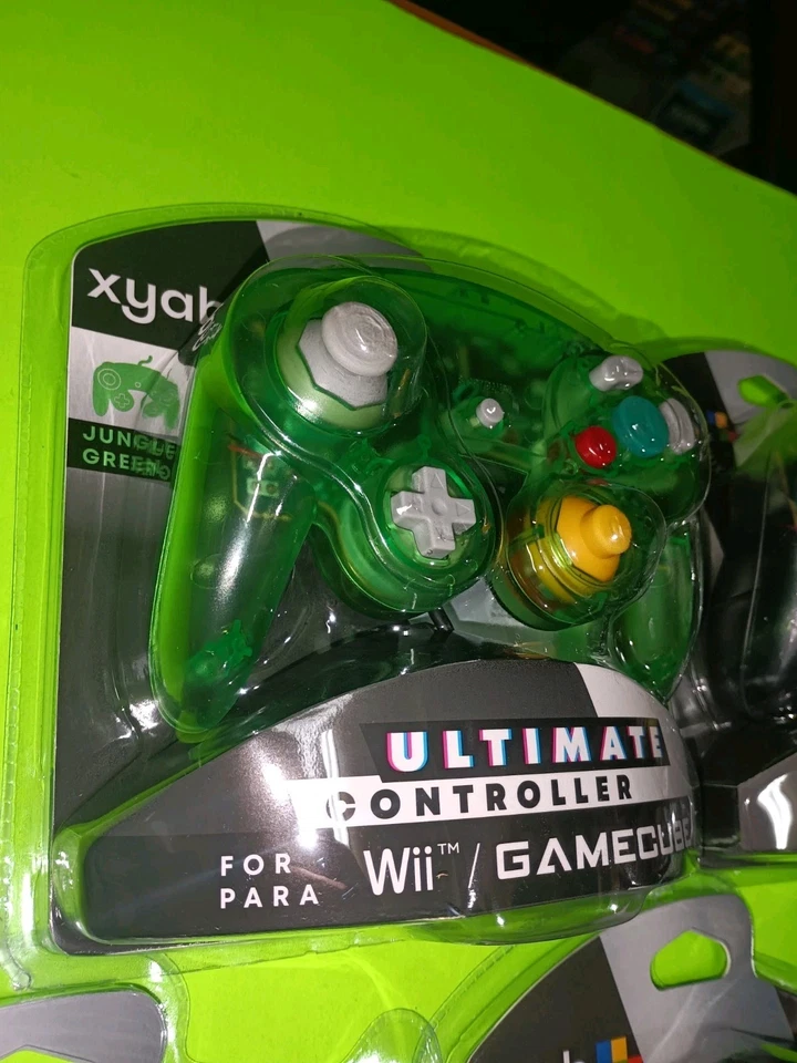 Nintendo Gamecube Controller Lot Transparent Clear Atomic Smoke Grape Ice Jungle - Image 2 of 4