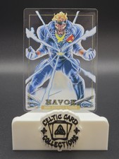 SkyBox Marvel Masterpieces 92 Platinum 2024 Havok #35 Plexi Acryl Style Karte