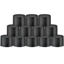 Plastic Containers White Plastic Lotion Jar with Inner Liners and Dome Lids f...